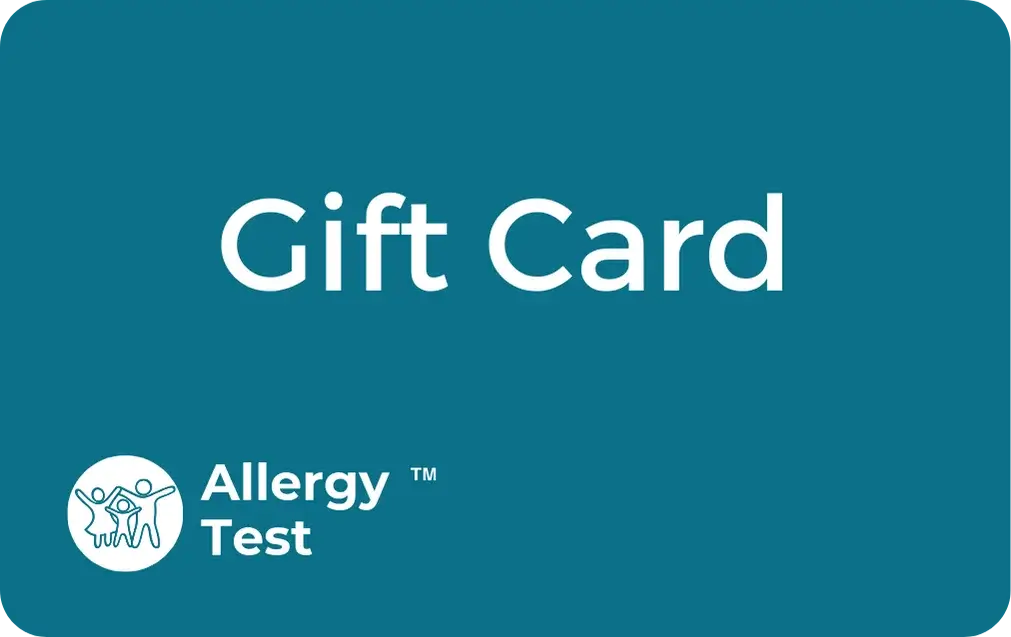 Allergy Test Gift Card